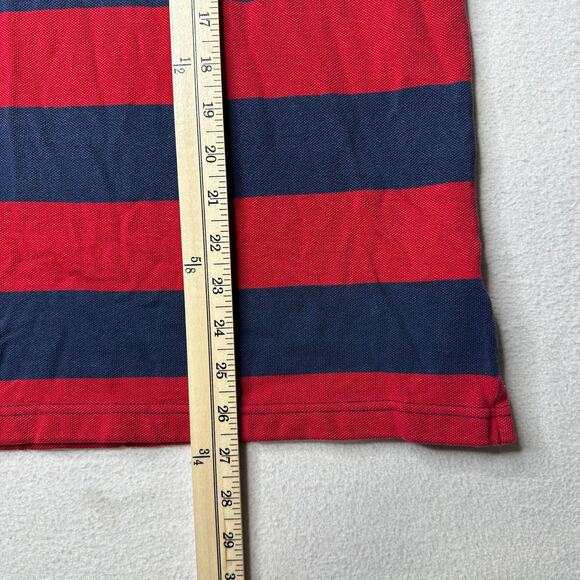 Lands End Mens Polo Tailored Fit Size L Rugby Golf Athletic Vintage - Picture 7 of 11